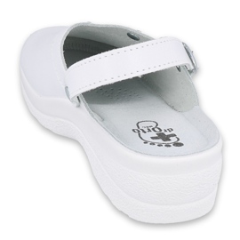 Papuci de damă Befado 157D001 alb 2