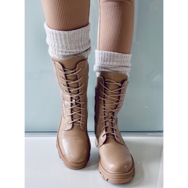 BM Lucrătorii cu un Calling Khaki întinde partea superioară bej maro 1