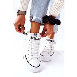 Adidași cu izolație mare Big Star GG274027 Alb 4 Adidași cu izolație mare Big Star GG274027 Alb 4