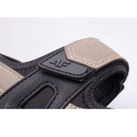 Sandale 4F M H4L22-SAM002-83S bej negru 2