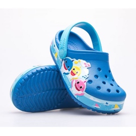 Crocs Fl Babyshark Band Clog T Jr 207066-4JL albastru 8
