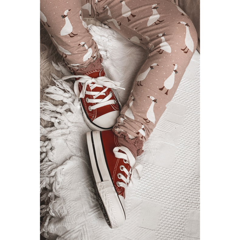 Adidași clasici pentru copii roșii Filemon roșu 1