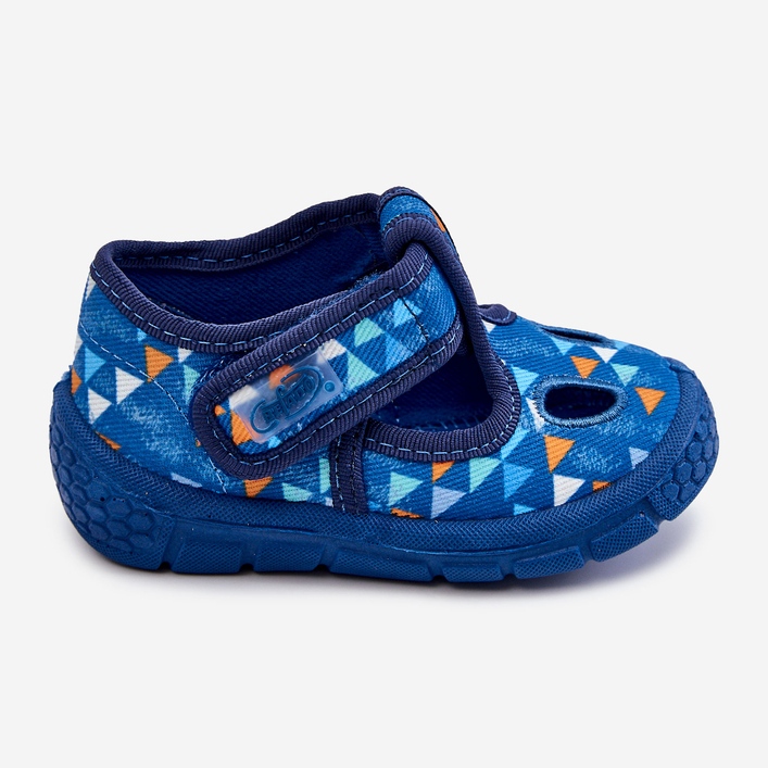 BEFADO S.A. Pantofi Papuci Befado Triunghiuri 533P023 Albastru 2