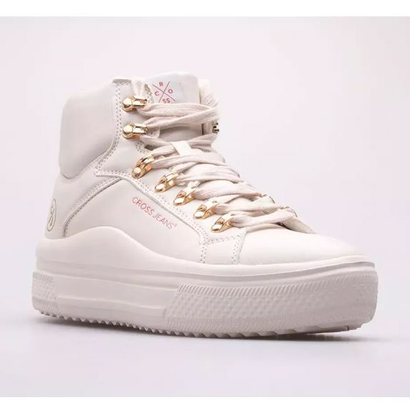 Pantofi Cross Jeans KK2R4027C alb 1