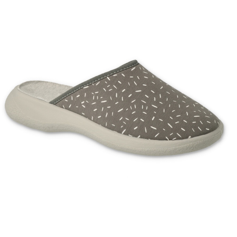 BEFADO WOMES PLAPPERS 019D128 GRAY IN SPOTS gri 1