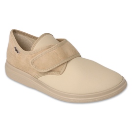 Befado Dr.Orto Papuci pentru bărbați 036M005 BEIGE bej 1