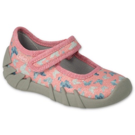 Pantofi copii Befado mm 109P252 albastru roz argint gri 4