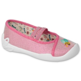 Pantofi copii Befado 116X311 roz argint 1