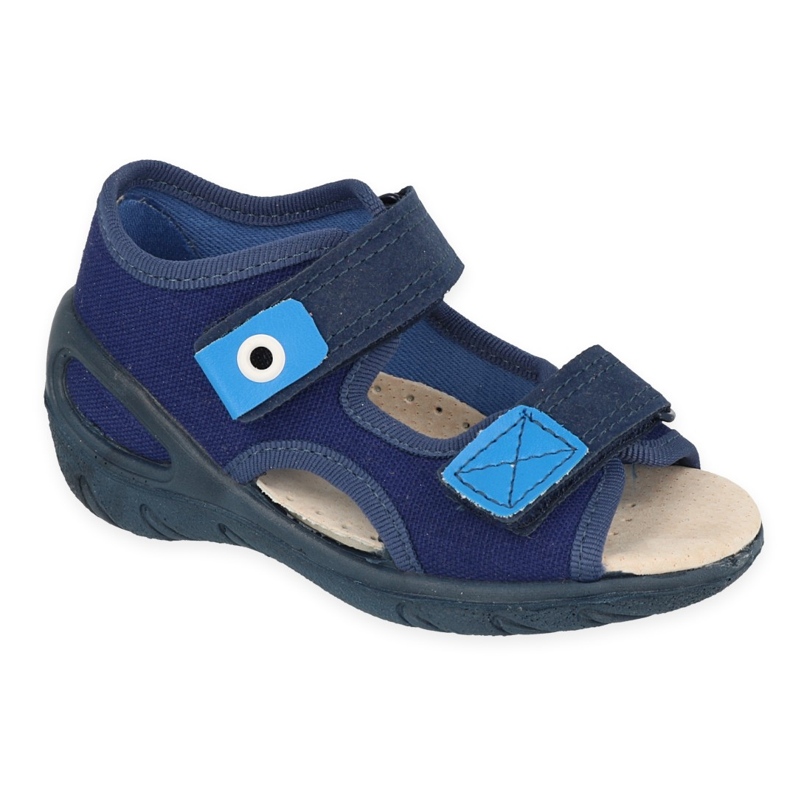 Pantofi copii Befado pu 065P170 albastru marin albastru albastru 1