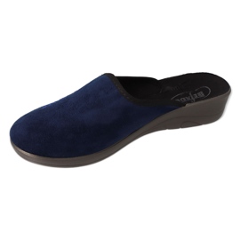 Befado papuci dama pu 552D017 bleumarin albastru 2