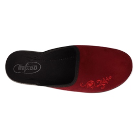 Pantofi dama Befado pu 552D018 roșu multicolor 1