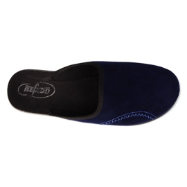 Papuci Befado, papuci dama, PU 552D019, bleumarin albastru 3