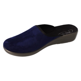 Papuci Befado, papuci dama, PU 552D019, bleumarin albastru 1