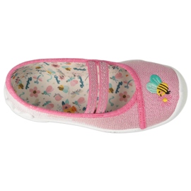 Pantofi copii Befado 116X311 roz argint 3