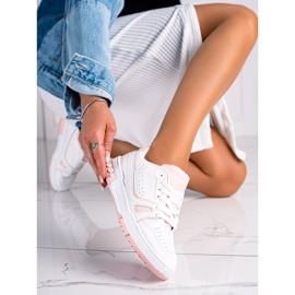 SHELOVET Pantofi sport la modă alb 1