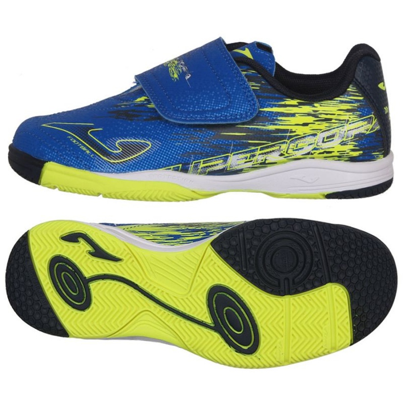 Pantofi de fotbal Joma Super Copa 2004 In Jr SCJW2204INV albastru albastru 1