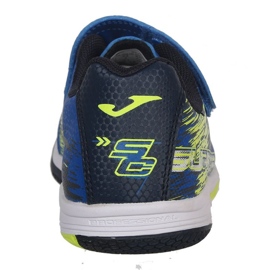 Pantofi de fotbal Joma Super Copa 2004 In Jr SCJW2204INV albastru albastru 3