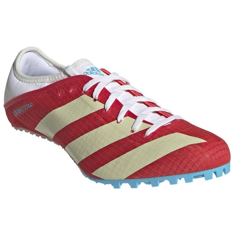Pantofi cu vârf adidas Sprintstar GY3537 roșu 1