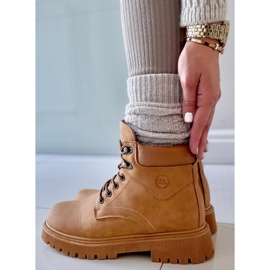 Cizme Trapper izolate Basco Camel bej 3