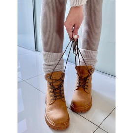 Cizme Trapper izolate Basco Camel bej 5