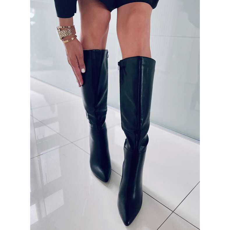 PA1 Tocuri înalte clasice Tiffany Black negru 1