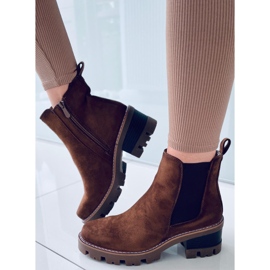 Cizme cu toc înalt Ragga Khaki maro 2