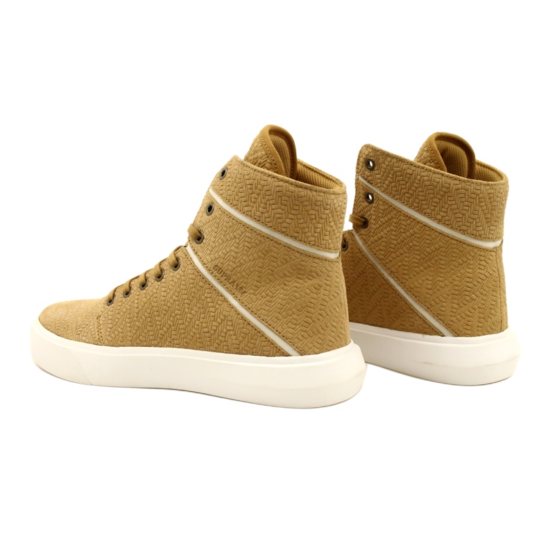 Adidasi Supra Camino M 08098-722 bej galben 2