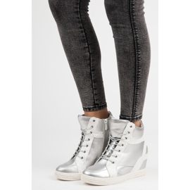 Vinceza Botine legate gri 1