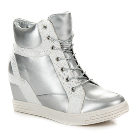 Vinceza Botine legate gri 3