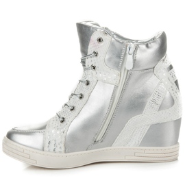 Vinceza Botine legate gri 4