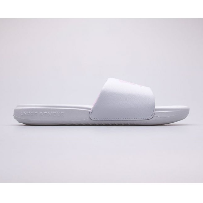 Under Armour Ansa Fixed Slides W 3023772-102 alb 1