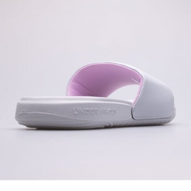 Under Armour Ansa Fixed Slides W 3023772-102 alb 4