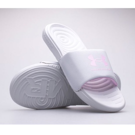 Under Armour Ansa Fixed Slides W 3023772-102 alb 8