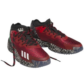 Pantofi de baschet Adidas DONIssue 4 IF2162 roșu claret 1