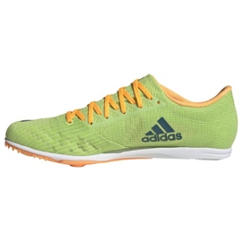 Pantofi cu vârfuri adidas Distancestar M GY0947 portocale verde 1