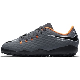 Pantof de fotbal Nike Hypervenom PhantomX 3 gri nuanțe de gri 2
