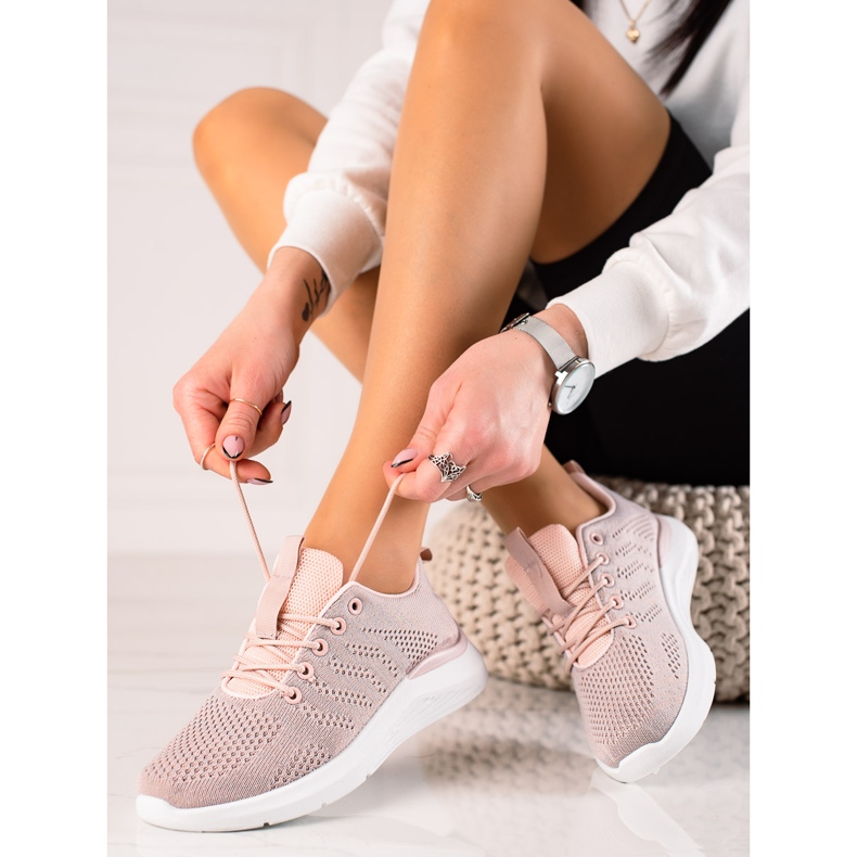 TRENDI Pantofi roz deschis 1