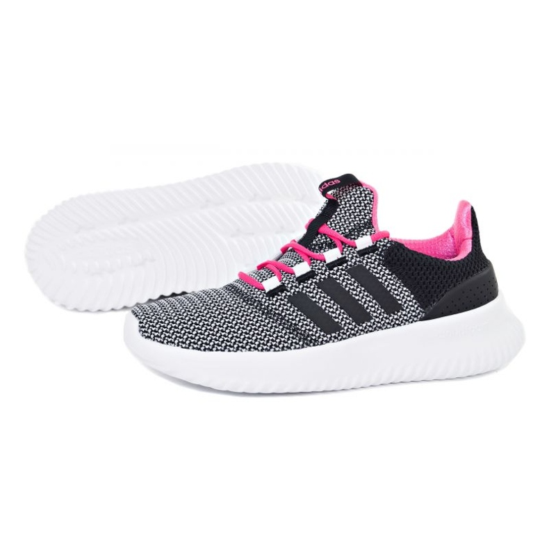 Pantofi Adidas Cloudfoam Ultimate W DB0837 negru roz 1
