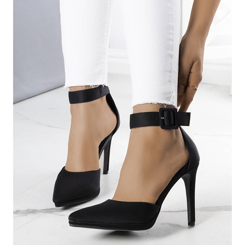 PA1 Tocuri înalte Gerardo negre elegante negru 1