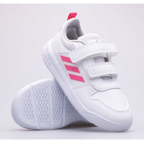 Pantofi Adidas Tensaur I Jr S24059 alb roz 1