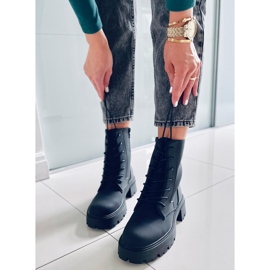 PA1 Cizme negre cu șireturi Tamar negru 1 PA1 Cizme negre cu șireturi Tamar negru 1