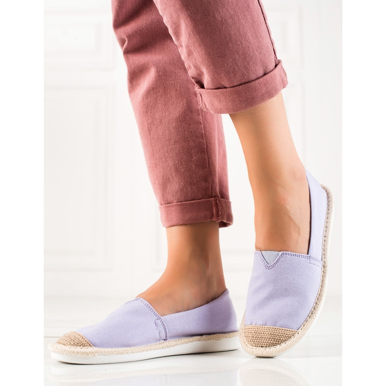 DK Espadrile mov la modă violet 2 DK Espadrile mov la modă violet 2