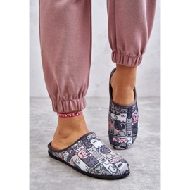 BEFADO S.A. Papuci Befado Kotki 155D208 Gri 1