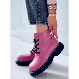 BM Cizme Gaia Pink martensiaki roz 1