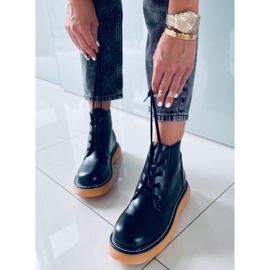 BM Cizme Gaia BLACK + Y martensiaki negru 1 BM Cizme Gaia BLACK + Y martensiaki negru 1