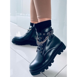 BM Cizme militare de Steve Black negru 2 BM Cizme militare de Steve Black negru 2