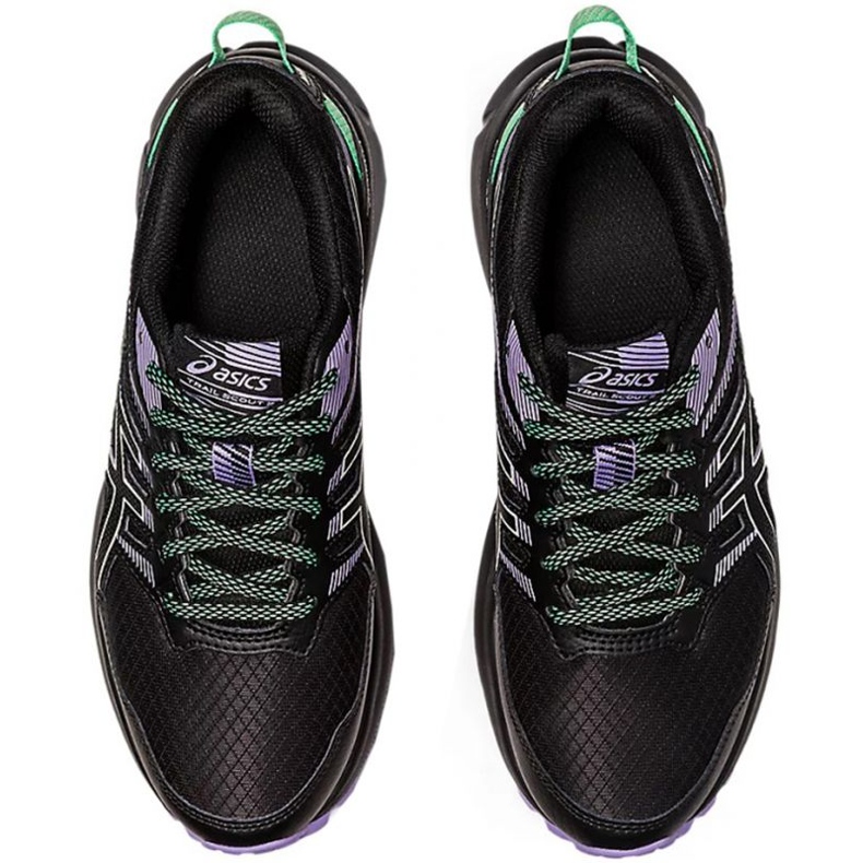 Pantofi de alergare Asics Trail Scout 2 W 1012B039 010 negru 1