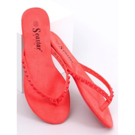 Flip-flops cu știfturi piramidale roșii DD26 roșu 1