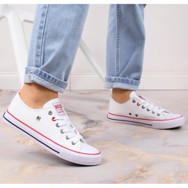 Jumătate adidasi albi Big Star T274022 2