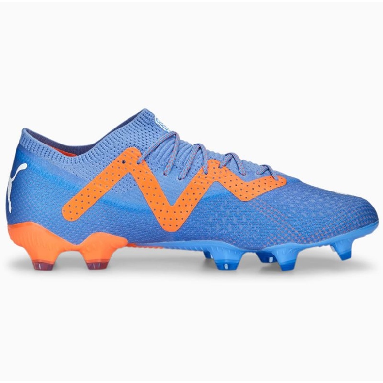Pantofi de fotbal Puma Future Ultimate Low FG/AG 107169 01 albastru albastru 1